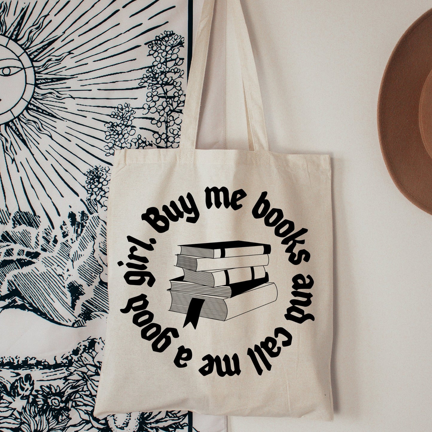 Call Me A good Girl Tote Bag - Tiny Illusions and More