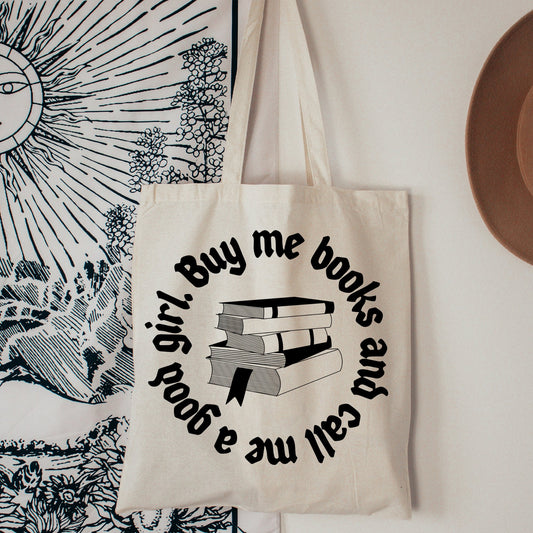 Call Me A good Girl Tote Bag - Tiny Illusions and More